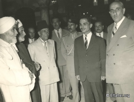 1956 - President Quwwatli and Sheikh Al-Bitar